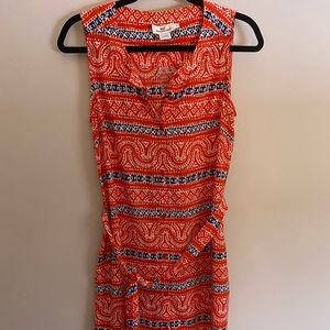 Vineyard Vines Sleeveless Silky Red White and Blue